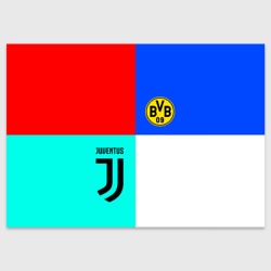 Juventus x Borussia – Поздравительная открытка с принтом купить
