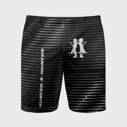 Мужские шорты спортивные Hunter x Hunter metal anime lines