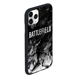 Чехол для iPhone 11 Pro Max матовый Battlefield black graphite - фото 2