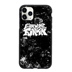 Чехол для iPhone 11 Pro Max матовый Friday Night Funkin black ice