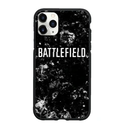 Чехол для iPhone 11 Pro Max матовый Battlefield black ice