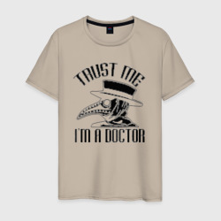 Мужская футболка хлопок Trust doctor