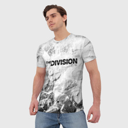 Мужская футболка 3D The Division white graphite - фото 2
