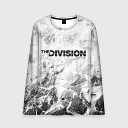Мужской лонгслив 3D The Division white graphite