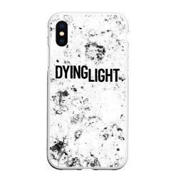 Чехол для iPhone XS Max матовый Dying Light dirty ice