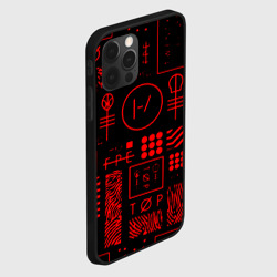 Чехол для iPhone 12 Pro Max Twenty one pilots pattern rock - фото 2
