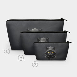 Косметичка 3D Кот-хакер в капюшоне - фото 2