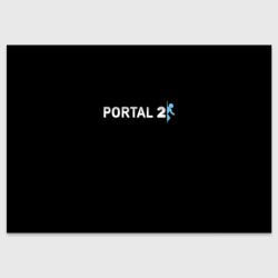 Portal 2 logo  – Поздравительная открытка с принтом купить