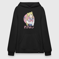 Худи SuperOversize хлопок Прекрасная  Сейлор Мун