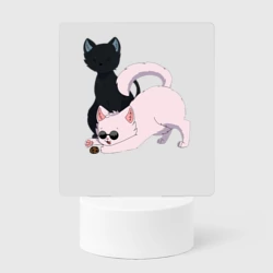 Светильник-ночник Магическая битва Сатору Годзё Сугуру Гэто коты