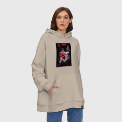 Худи SuperOversize хлопок Нана Осаки группа - фото 2