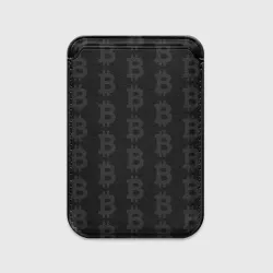 Картхолдер Magsafe магнитный Биткоин - символ буквы