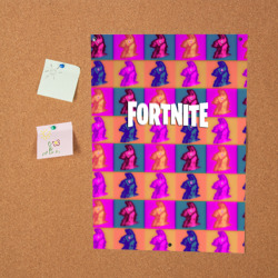 Постер Fortnite logo pattern game - фото 2