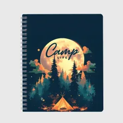Тетрадь Camp life