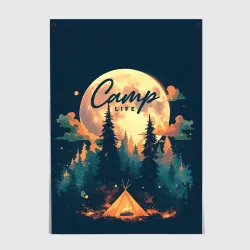 Постер Camp life