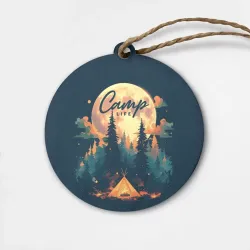 Деревянная игрушка круг Camp life