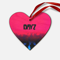 Деревянная игрушка Сердце Dayz камуфляж