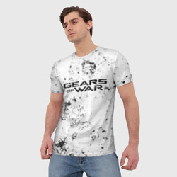 Мужская футболка 3D Gears of War dirty ice - фото 2