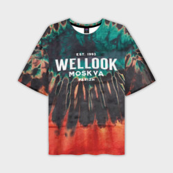 Мужская футболка oversize 3D Тie Dye Look
