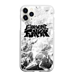 Чехол для iPhone 11 Pro Max матовый Friday Night Funkin white graphite