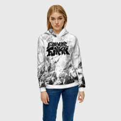 Женская толстовка 3D Friday Night Funkin white graphite - фото 2