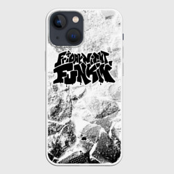 Чехол для iPhone 13 mini Friday Night Funkin white graphite