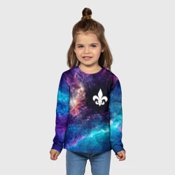 Детский лонгслив 3D Saints Row space game - фото 2