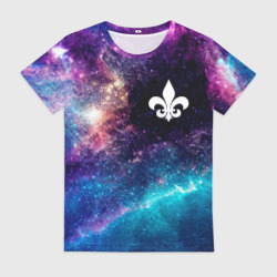 Женская футболка 3D Saints Row space game