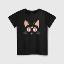 Светящаяся детская футболка Кошка Сейлор мун