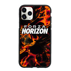 Чехол для iPhone 11 Pro Max матовый Forza Horizon red lava