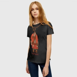 Женская футболка 3D Ведьмак: кровавый барон черешня мем - фото 2