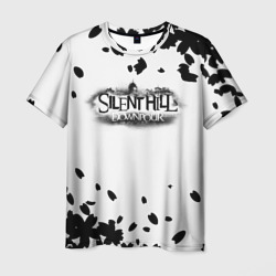 Мужская футболка 3D Silent hill logo downpoor