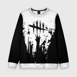 Детский свитшот 3D Dead by daylight horror краски