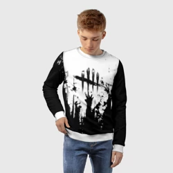 Детский свитшот 3D Dead by daylight horror краски - фото 2