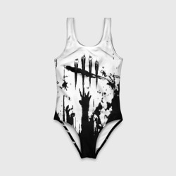 Детский купальник 3D Dead by daylight horror краски - фото 2
