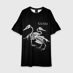 Детское платье 3D Gussi - two skeletons of a goose