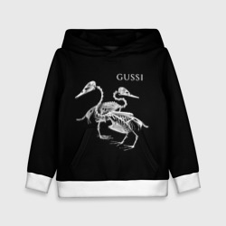 Детская толстовка 3D Gussi - two skeletons of a goose