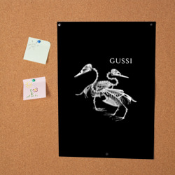 Постер Gussi - two skeletons of a goose - фото 2