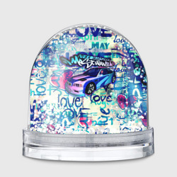 Игрушка Снежный шар NFS Most Wanted graffitti