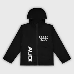 Женская ветровка 3D AUDI sport white