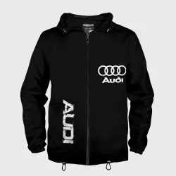 Мужская ветровка 3D AUDI sport white