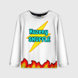Детский лонгслив 3D Kuzeny shuffle with i love dance