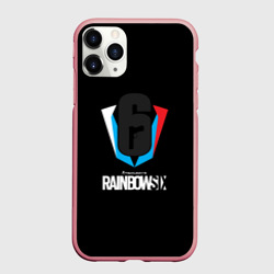 Чехол для iPhone 11 Pro Max матовый Rainbow six шутер