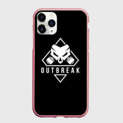 Чехол для iPhone 11 Pro Max матовый Rainbow six outbreak