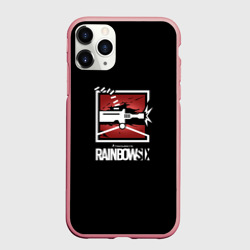Чехол для iPhone 11 Pro Max матовый Rainbow six action ubisoft