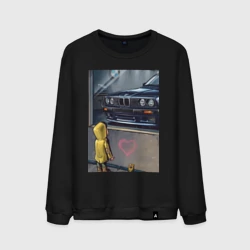 Мужской свитшот хлопок BMW арт