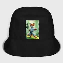 Детская панама хлопок Kyokushin karate - fox