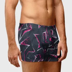 Мужские трусы 3D Яркий абстрактный узор для спорта - фото 2