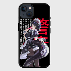 Чехол для iPhone 14 Ellen Joe и иероглифы - Zenless zone zero