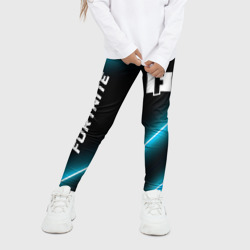 Детские леггинсы 3D Fortnite неоновые лампы - фото 2